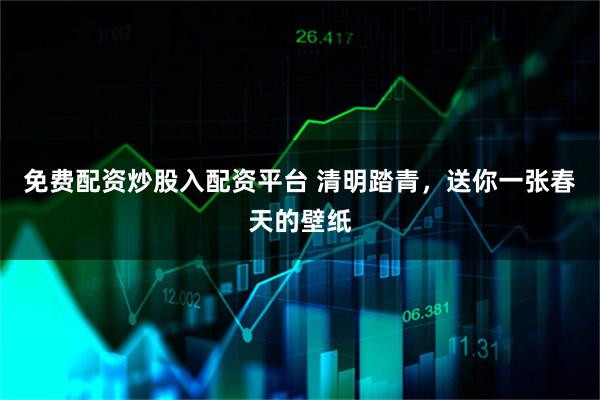 免费配资炒股入配资平台 清明踏青,送你一张春天的壁纸